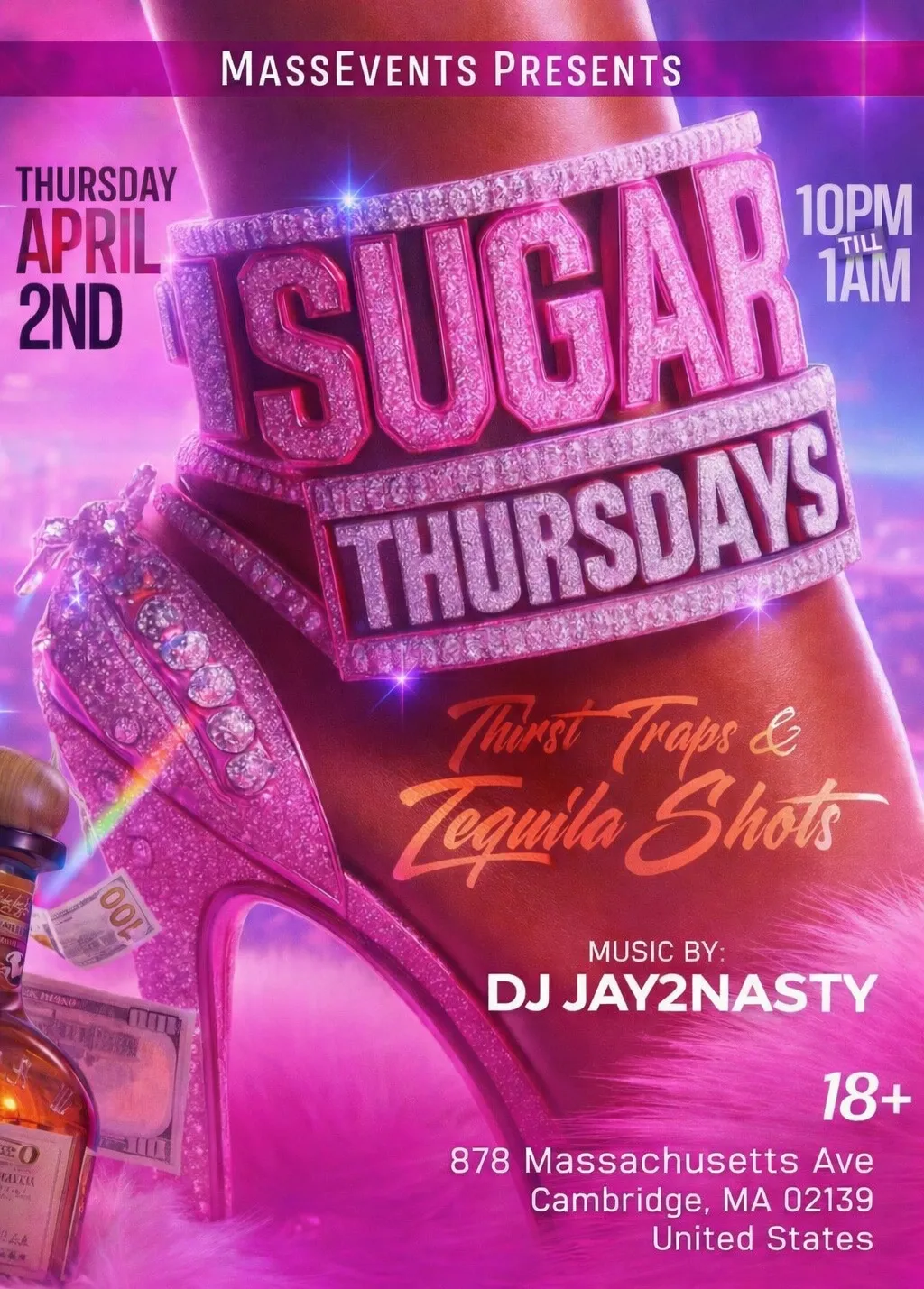 Sugar Thursdays ππ° flyer