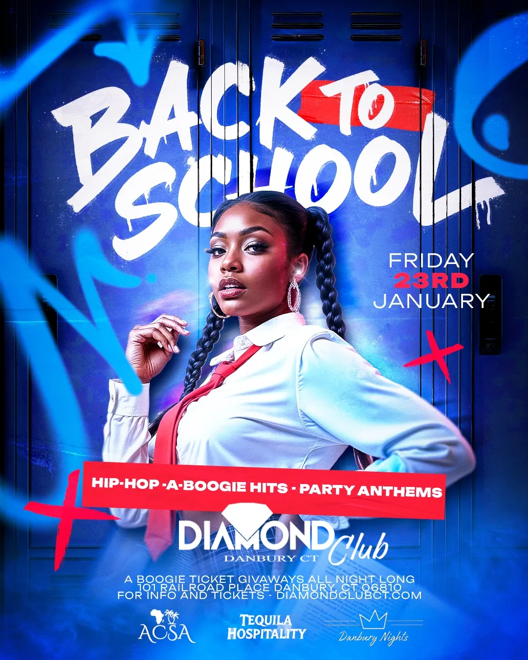 Biggest Back 2 School Party: Aquarius Edition flyer