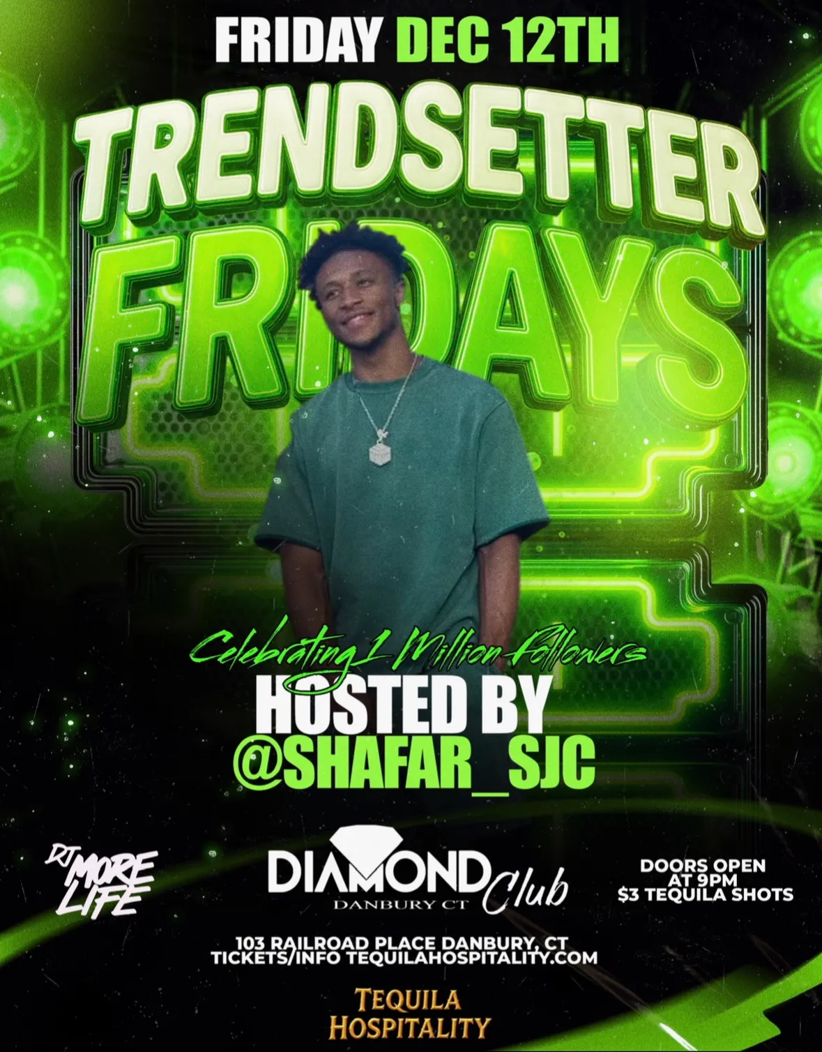 1 Million Follower Party | Hosted By: Shafar_SJC flyer