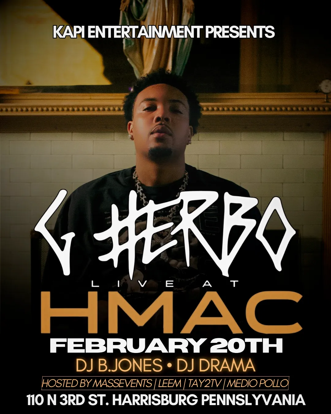 G Herbo live @ HMAC Harrisburg Feb 20th