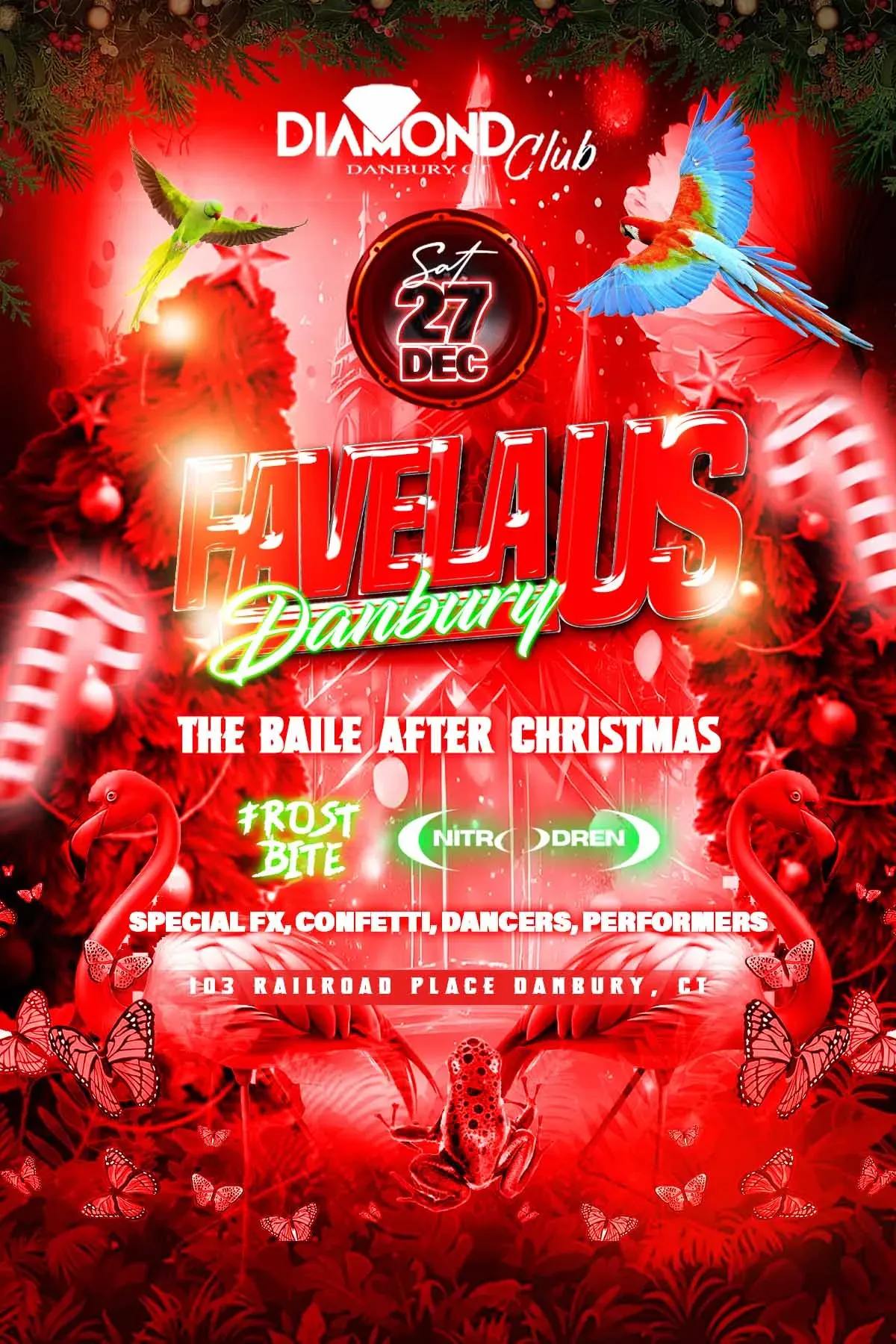 Favela US | Diamond Club flyer