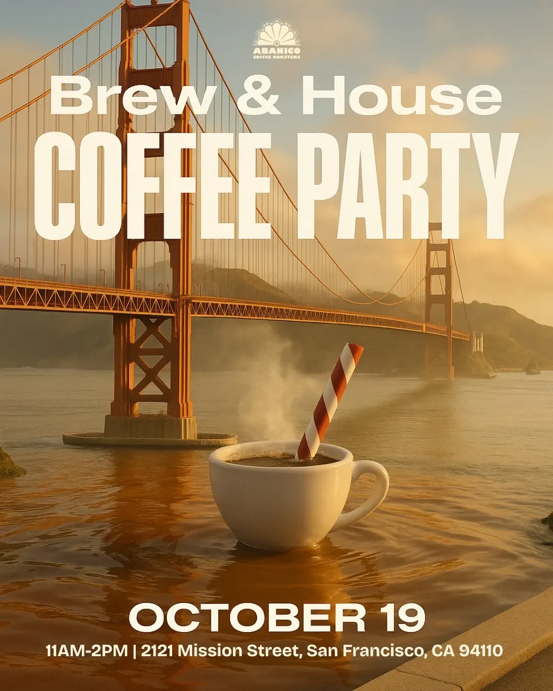 Brew & House - Coffee Party San Francisco | 002 flyer
