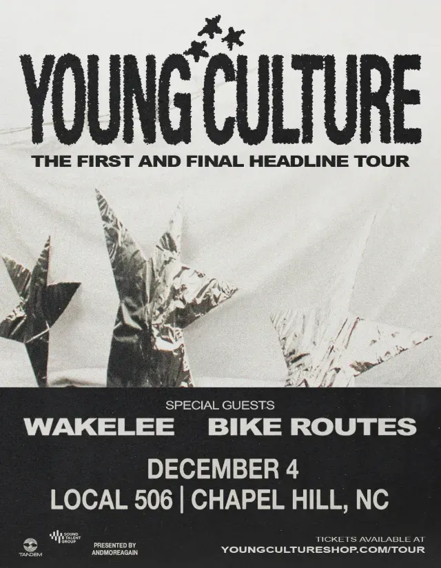 Young Culture with Wakelee and Bike Routes flyer