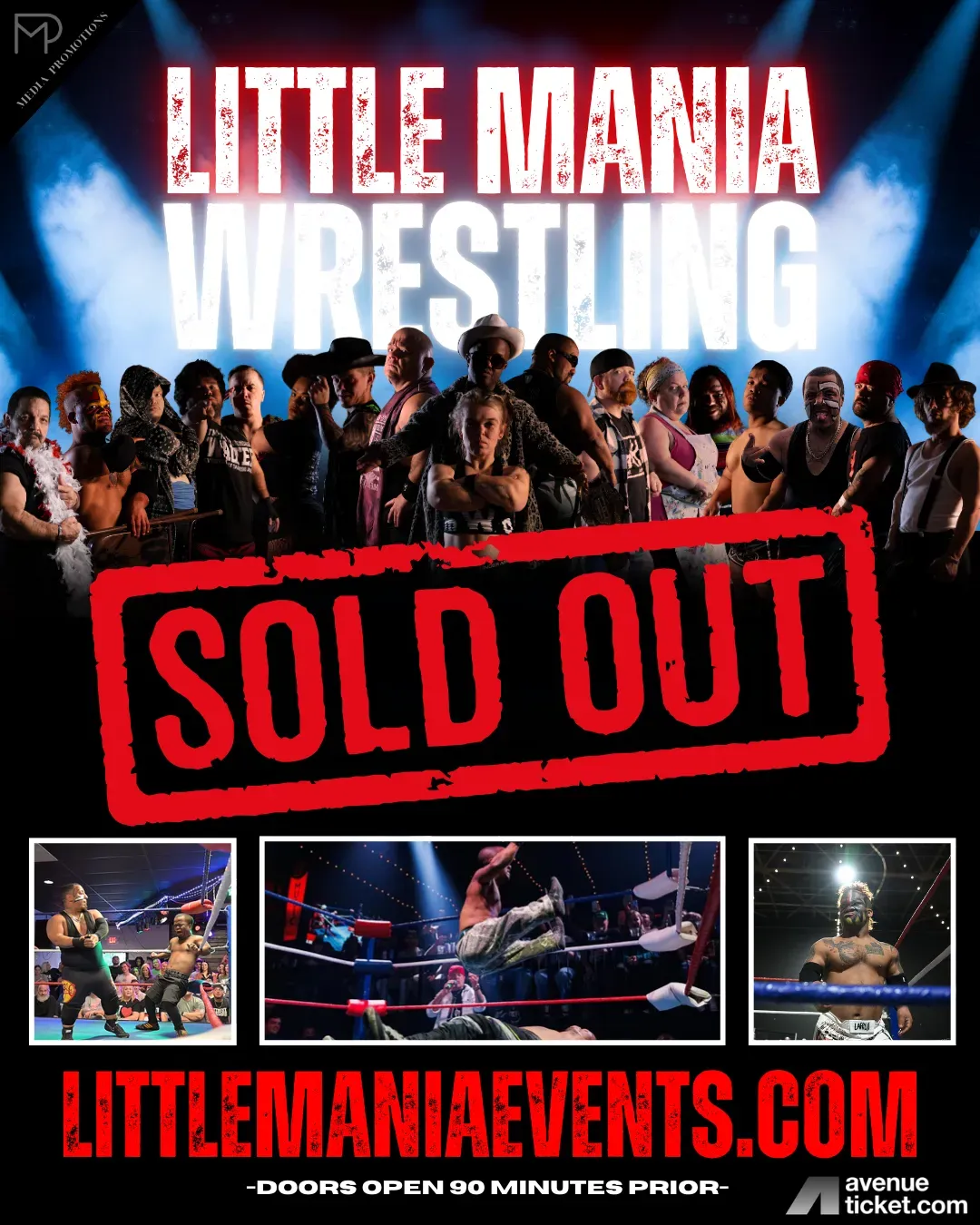 Little Mania Midget Wrestling – Patchogue, NY – March 29, 2026 – SOLD OUT