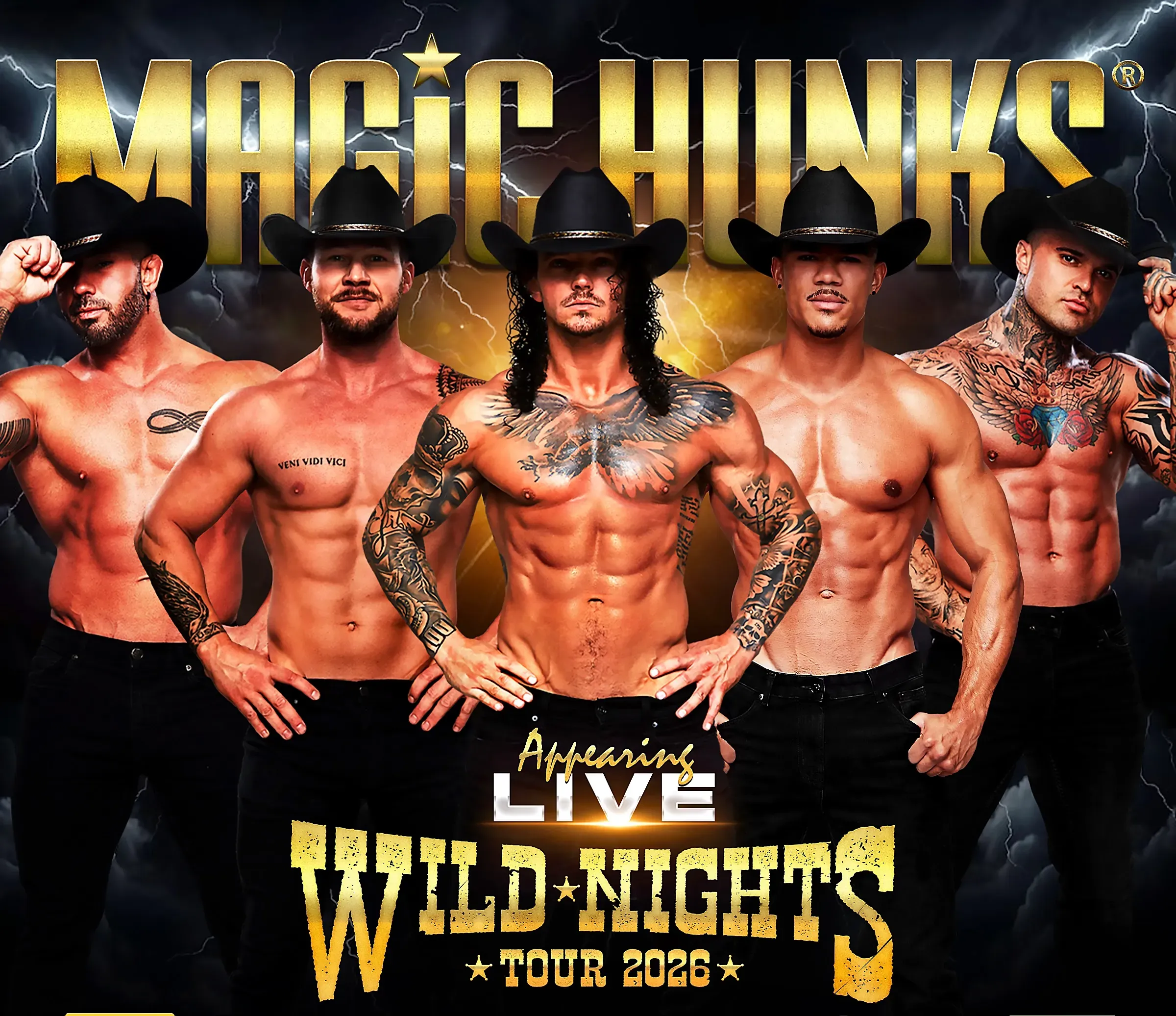 MAGIC HUNKS® AUSTRALIA TAKEOVER WILLIAMSON,WV!!! flyer