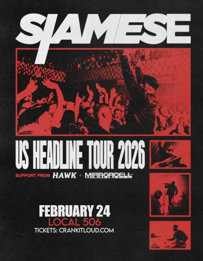 Siamese – US Headline Tour 2026 flyer