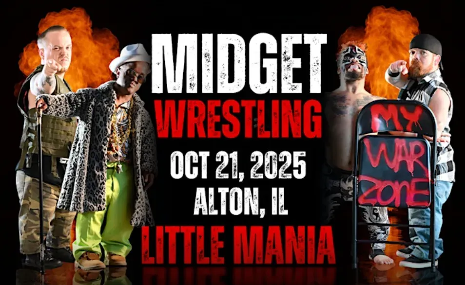 Little Mania Midget Wrestling – Alton, IL – Oct 21, 2025 – Buy Now