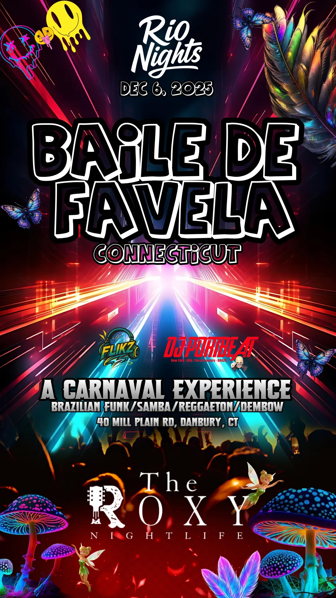 Baile De Favela The Roxy flyer