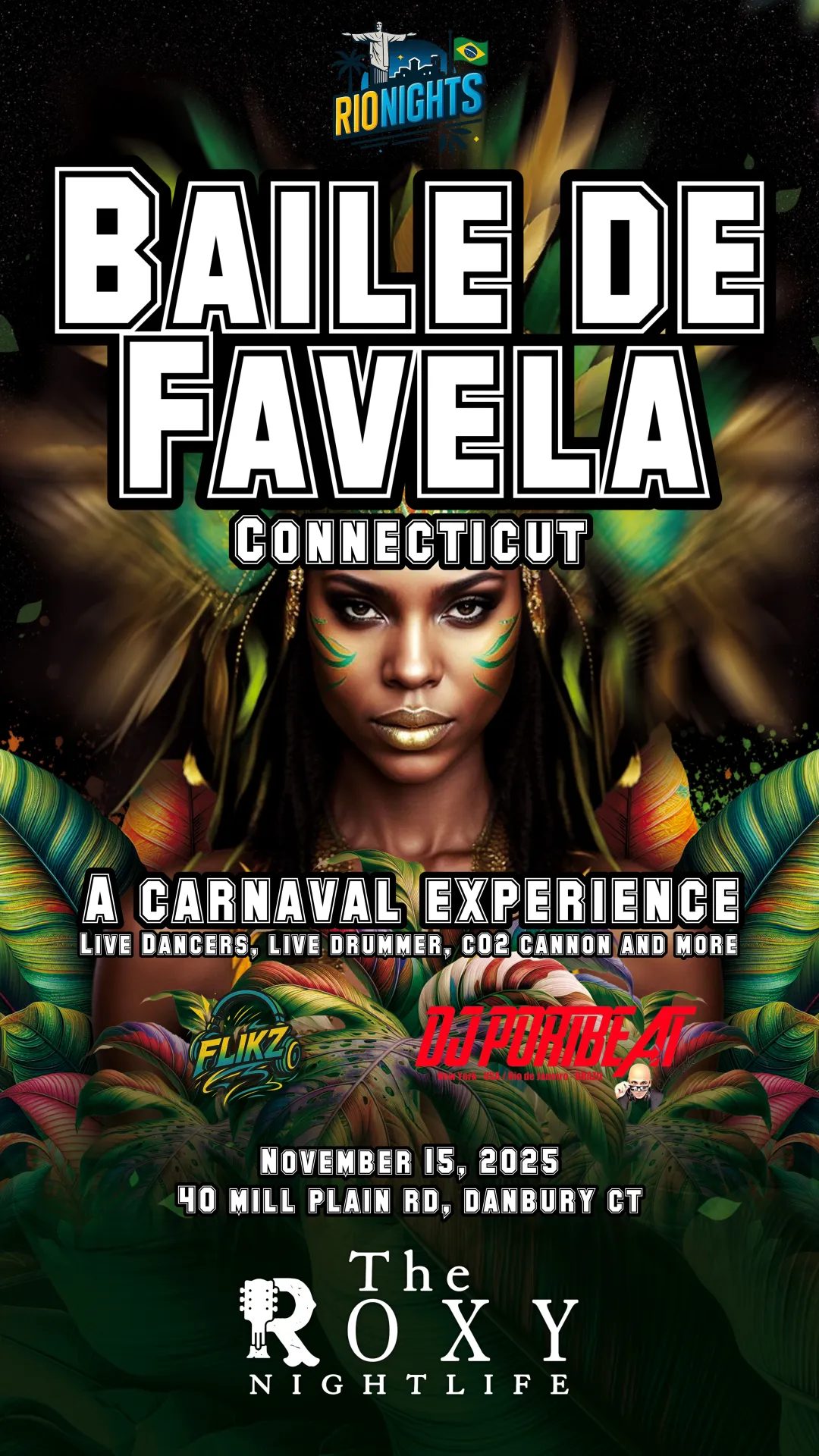 Baile De Favela Danbury flyer
