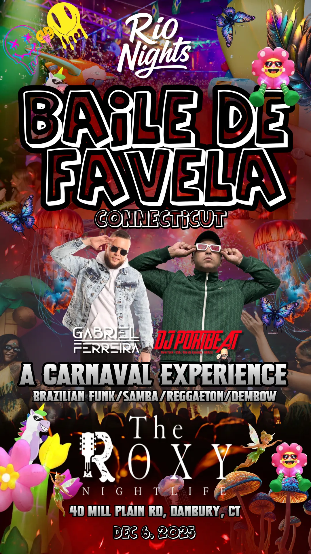 Baile De Favela The Roxy flyer