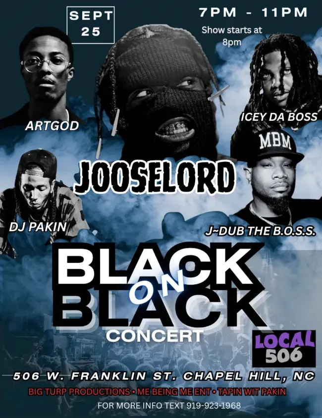 Jooselord and J~Dub The B.O.S.S. with Artgod, Icey Da Boss, DJ Pakin flyer