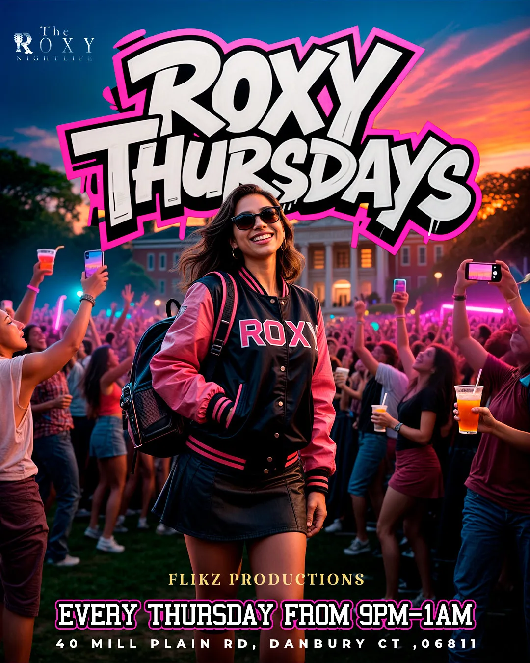 Roxy Thursdays flyer