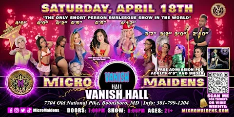 The Hall Presents - Micro Maidens Dwarf Dancers